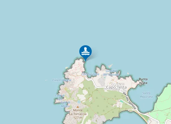 Map of LOC.TA'CALA SPINOSA