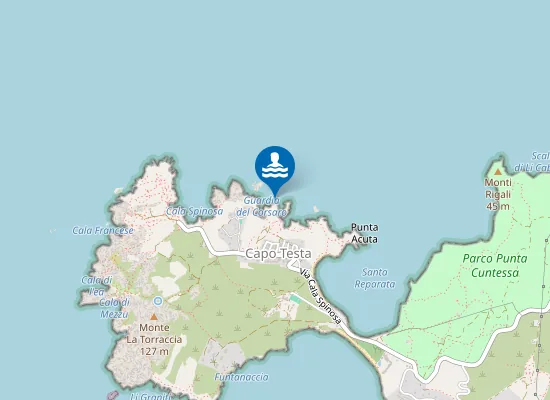 Map of LOC.TA' BOCCHE DI BONIFACIO