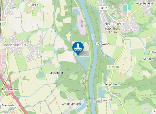 Map of REISCHENHARTER SEE NEUBEUERN NORDUFER