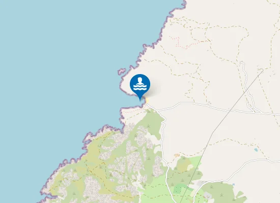 Map of VIGNOLA CALA SARRAINA