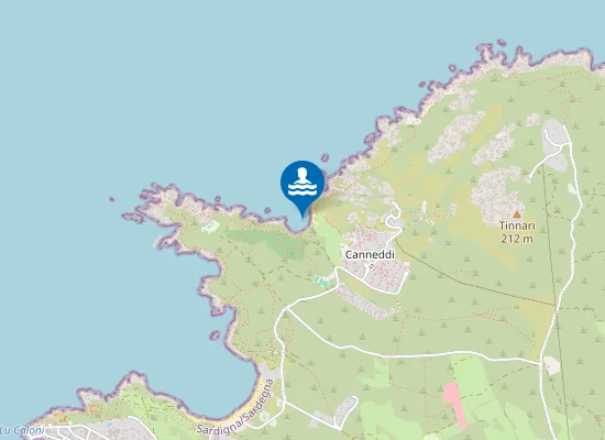 Map of STAZZO LI CANNEDDI