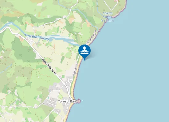 Map of SPIAGGIA BUCCA 'E STRUMPU