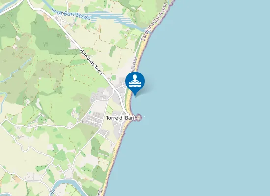 Map of SPIAGGIA TORRE DI BARI'
