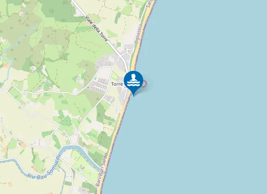 Map of SPIAGGIA DX TORRE DI BARI'