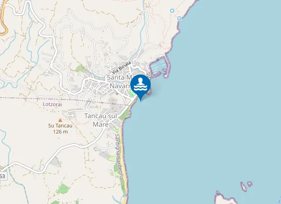 Map of SPIAGGIA CENTRALE S.M.NAVARRESE