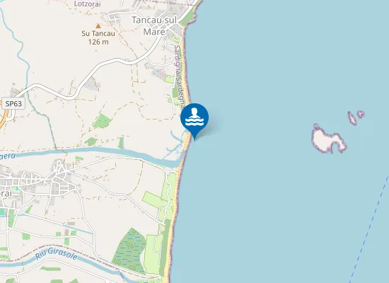 Map of 150 M. NORD FOCE R. PRAMAERA