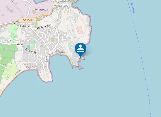 Map of SPIAGGIA VILLAGGIO TELIS
