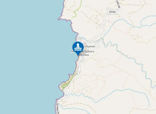 Map of COSTA VERDE SPIAGGIA CENTRO