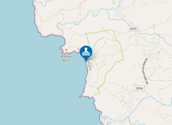 Map of FUNTANAZZA COLONIA MARINA