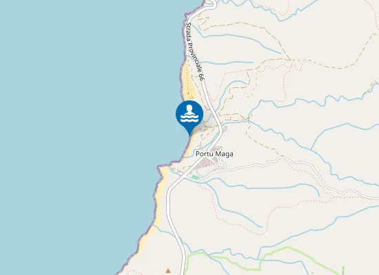 Map of PORTU DE MAGA