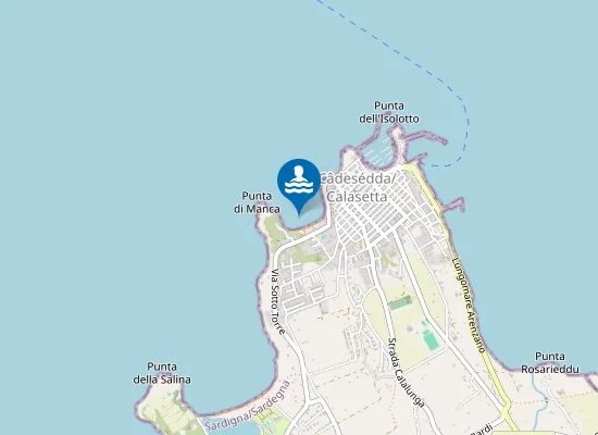 Map of SPIAGGIA SOTTO TORRE