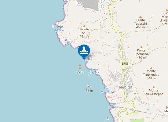 Map of NEBIDA-PORTU BANDA