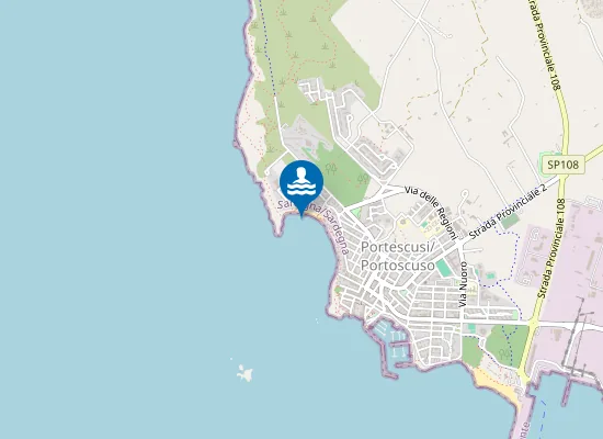 Map of PORTO PAGLIETTO