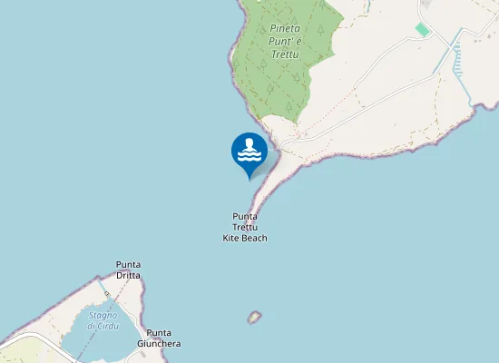 Map of PUNTA STRETTA