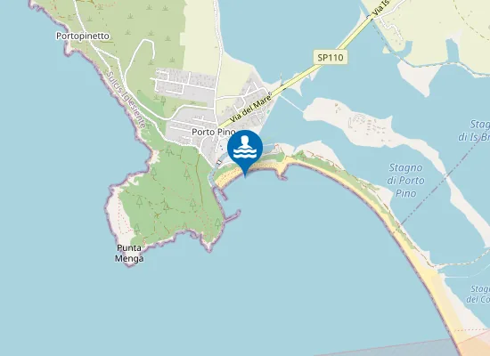 Map of PORTO PINO