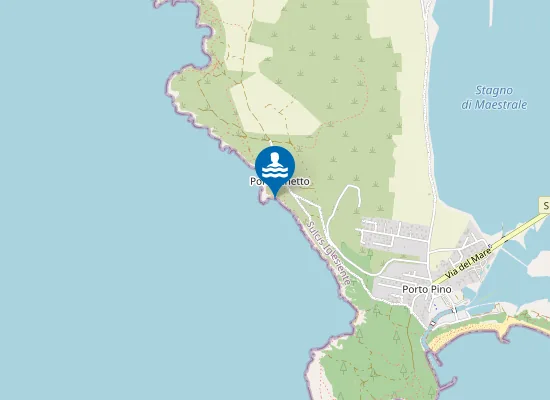 Map of SPIAGGIA DEI FRANCESI