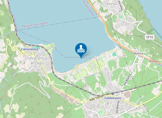 Map of SPIAGGIA LIBERA AL PESCATORE