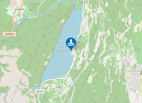 Map of LAGO DI CAVEDINE