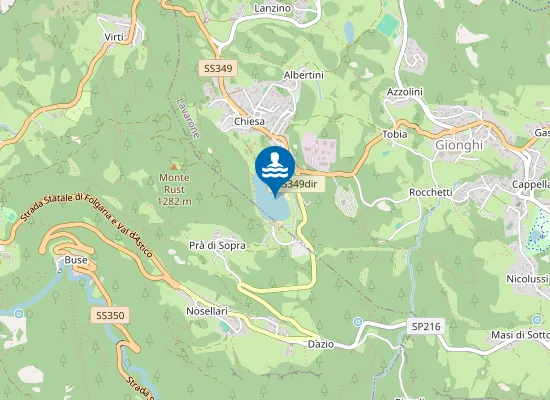 Map of SPIAGGIA LIDO