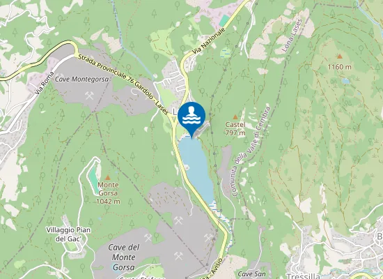 Map of SPIAGGIA TRAMPOLINO