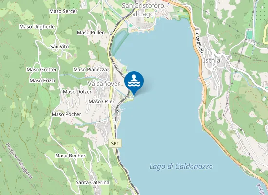 Map of SPIAGGIA PUNTA INDIANI