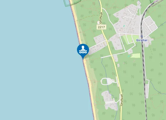 Map of Giruliu Papludimio