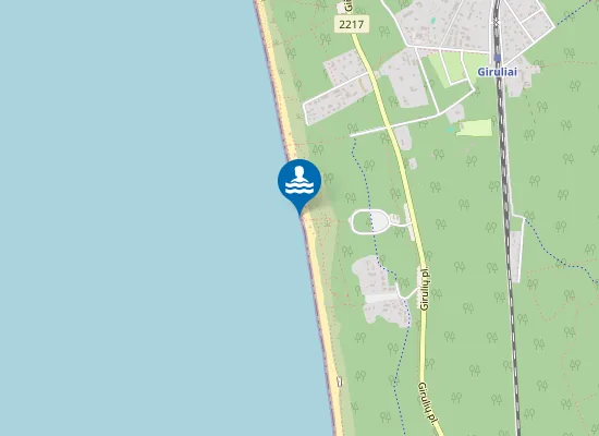 Map of Neigaliuju Papludimio