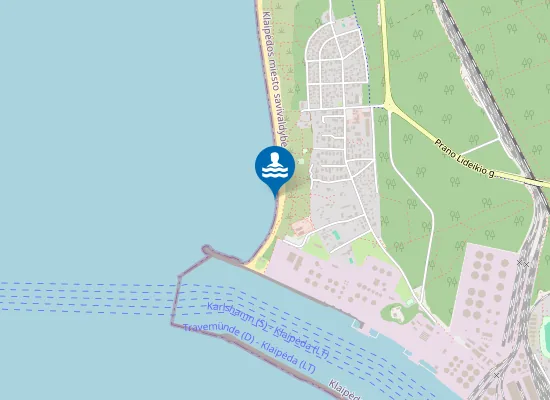 Map of Melnrages I Papludimio