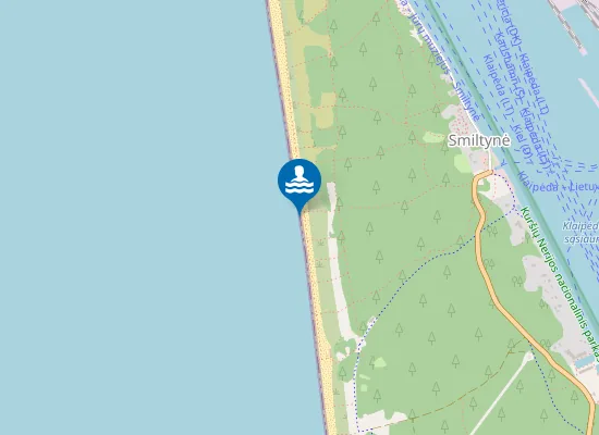 Map of SMILTYNES I PAPLUDIMIO