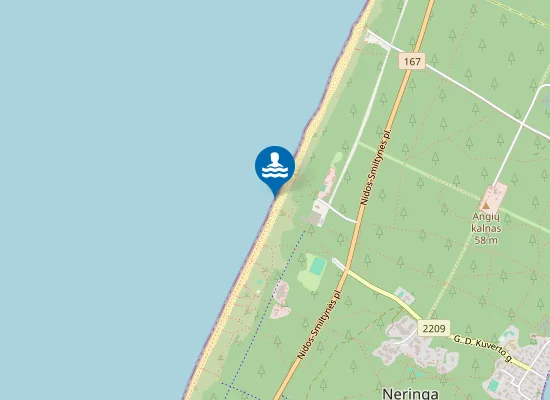 Map of Nidos Papludimio