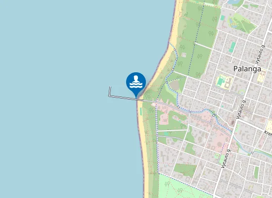 Map of Bendrojo Pliazo