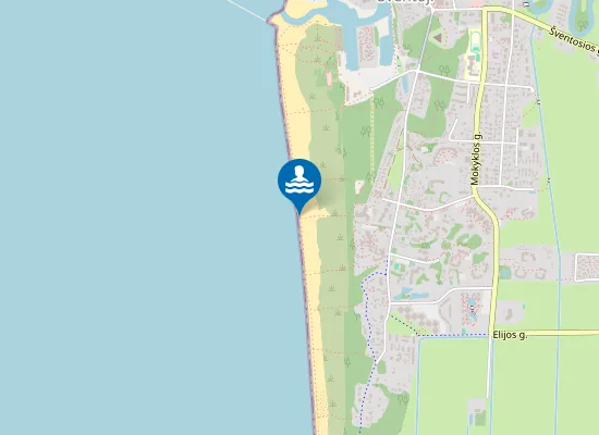 Map of SVENTOSIOS PAPLUDIMIO