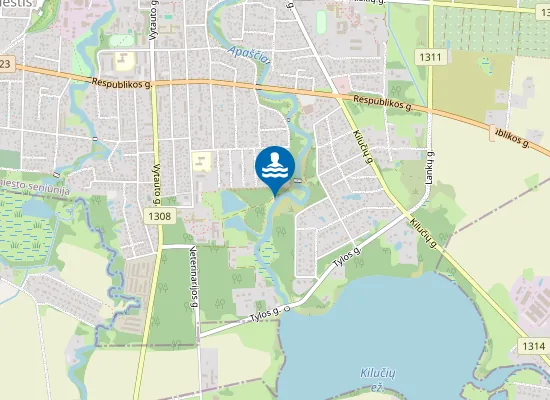 Map of Dauguviecio Parko