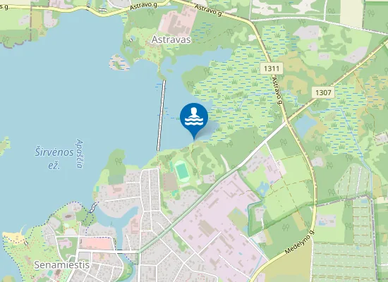 Map of JAUNIMO PARKO