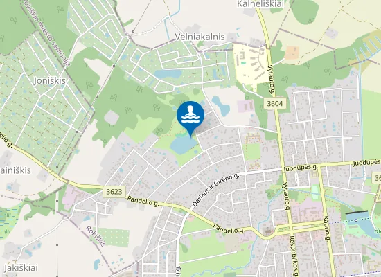 Map of VELNIAKALNIO