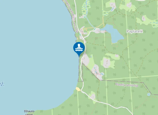 Map of PLATELIU MIESTELIO