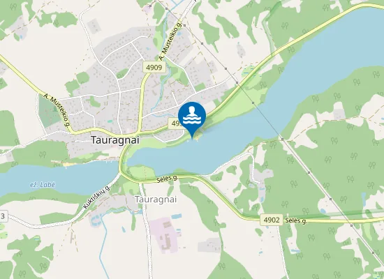 Map of TAURAGNO