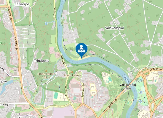 Map of VALAKUPIU II PAPLUDIMIO