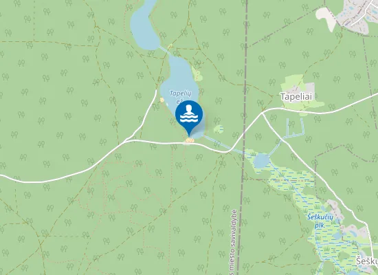 Map of TAPELIU I PAPLUDIMIO