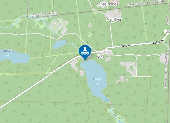 Map of Bildziu I Papludimio