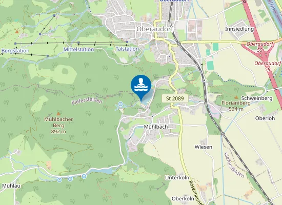 Map of LUEGSTEINSEE SUEDUFER