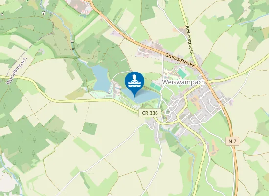 Map of Lac De Weiswampach-Zone 1