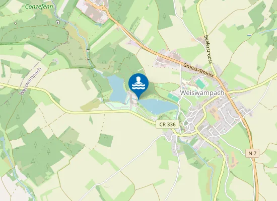 Map of Lac De Weiswampach-Zone 2