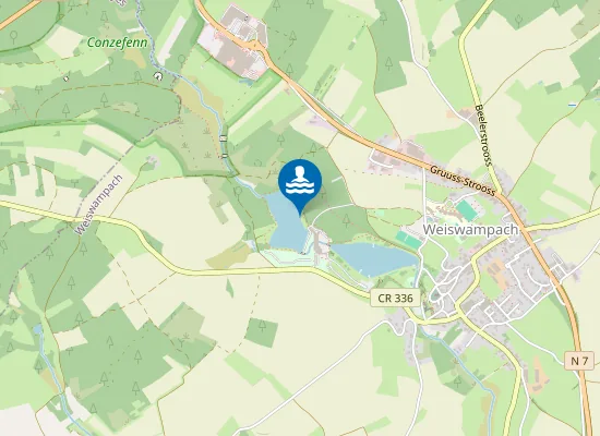 Map of Lac De Weiswampach-Zone 4