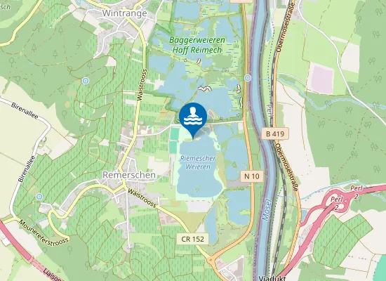 Map of Etangs Remerschen-Zone 1