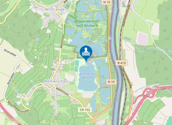 Map of Etangs Remerschen-Zone 2