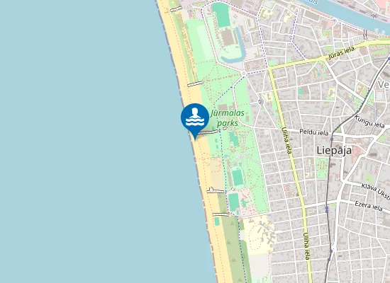 Map of Liepājas Pludmale Pie Stadiona