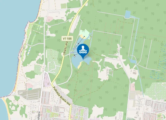 Map of Karjers "Beberliņi"