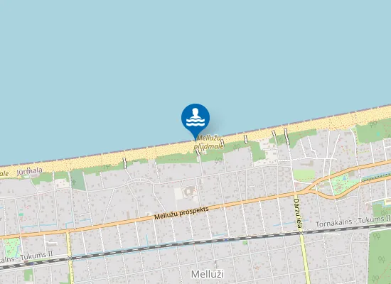 Map of MELLUŽI