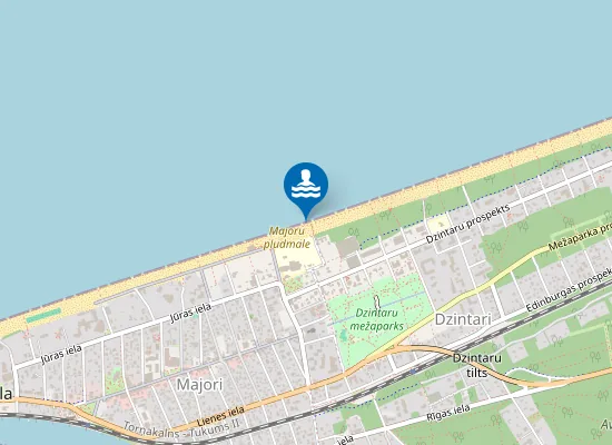 Map of Dzintari